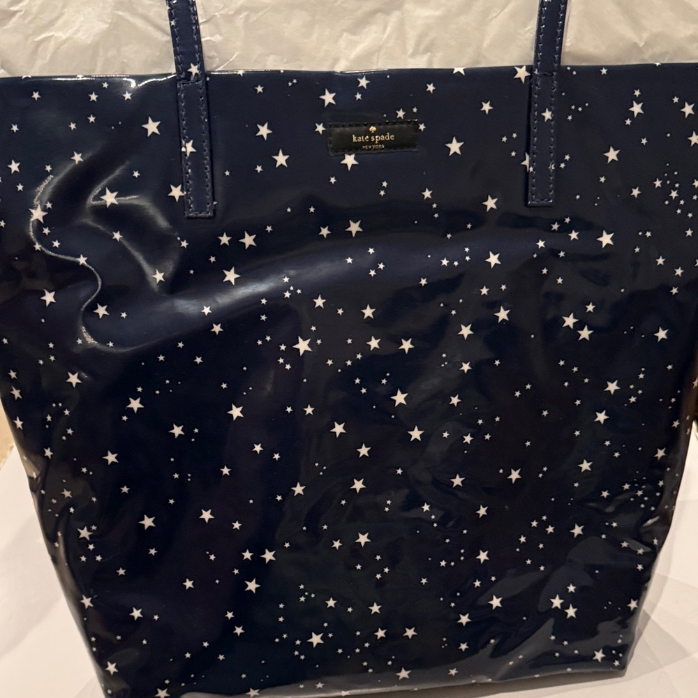 Kate Spade Midnight Blue Starry Tote